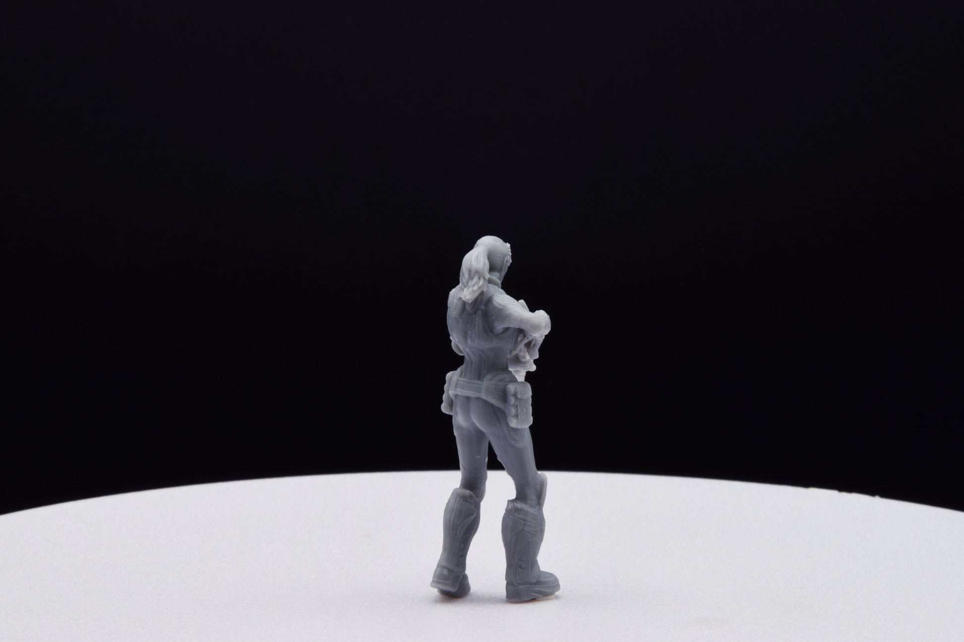 Gears Of War Sofia Hendrik Ot Miniature - TheSTLSmith - 3D Printed with high quality resin for Skirmish/D&D games