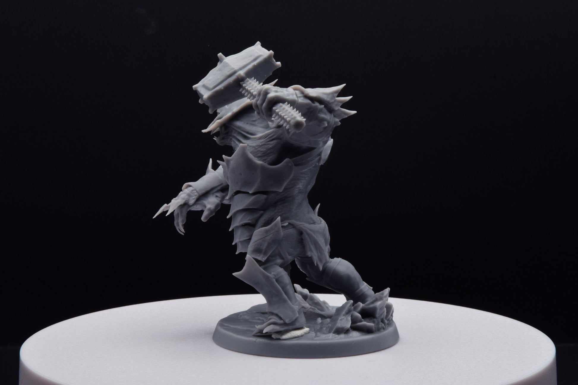 Armoured/No Armored Troll pose 01/02/03 - Mini Monster Mayhem - 3D Printed with high quality resin for LOTR/D&D games