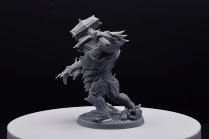 Armoured/No Armored Troll pose 01/02/03 - Mini Monster Mayhem - 3D Printed with high quality resin for LOTR/D&D games