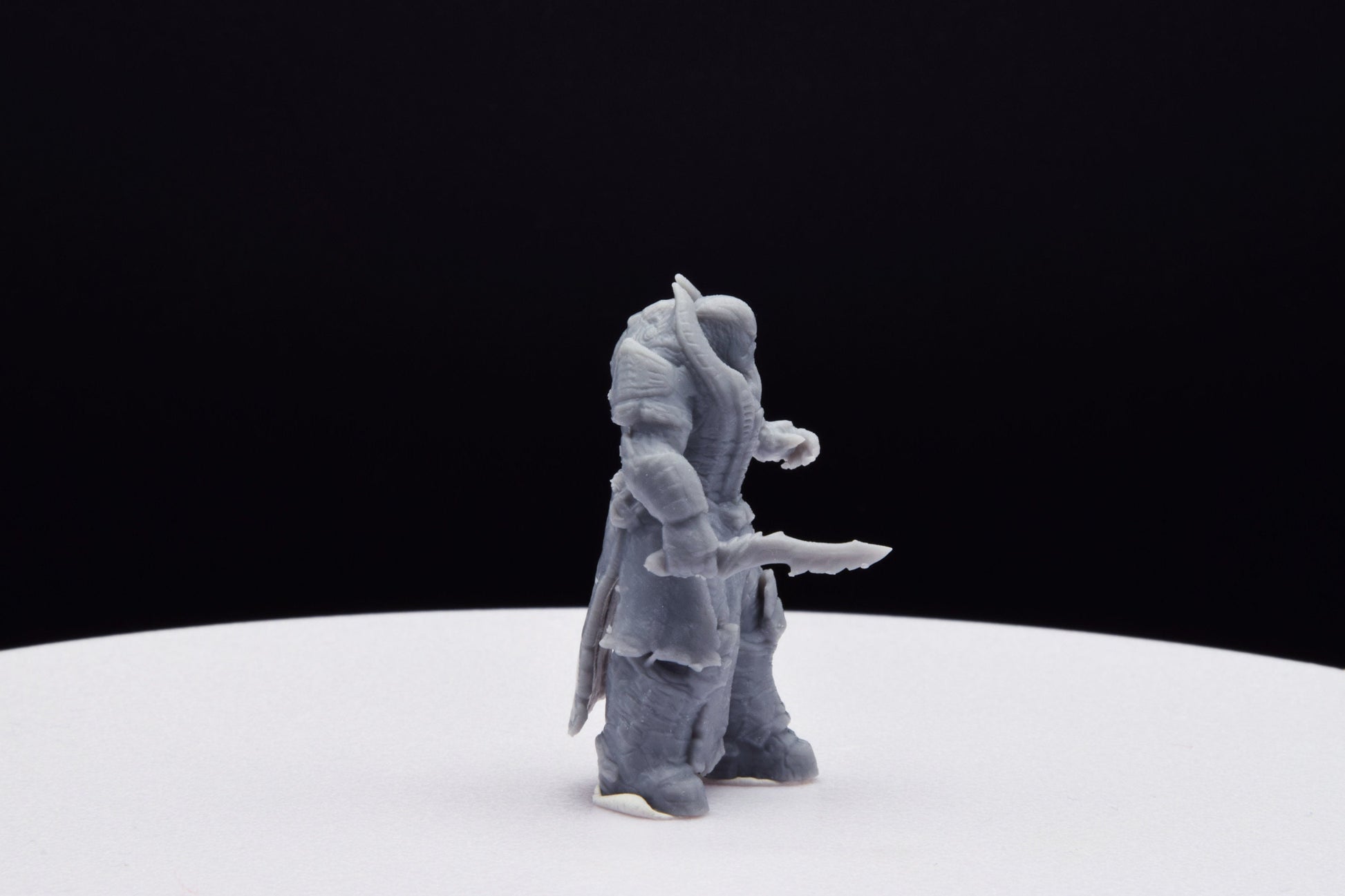 Gears Of War General Raam Ot Miniature - TheSTLSmith - 3D Printed with high quality resin for Skirmish/D&D games