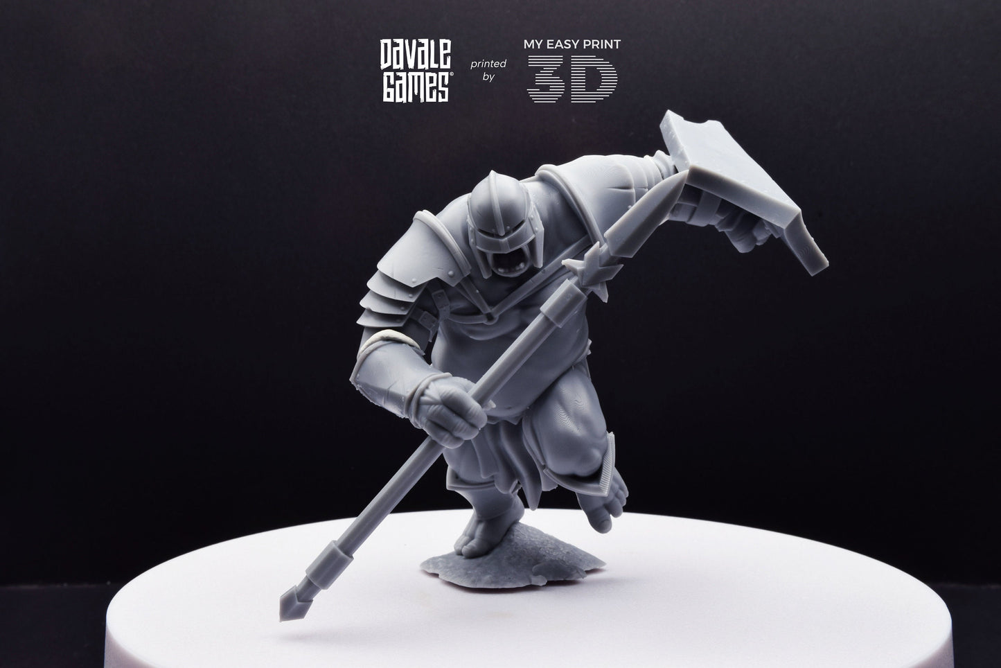 Blood-Handed Troll - Davale Games - 3D Printed with high quality resin for LOTR/D&D games