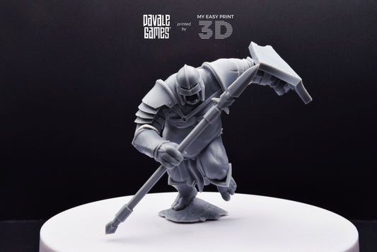 Blood-Handed Troll - Davale Games - 3D Printed with high quality resin for LOTR/D&D games