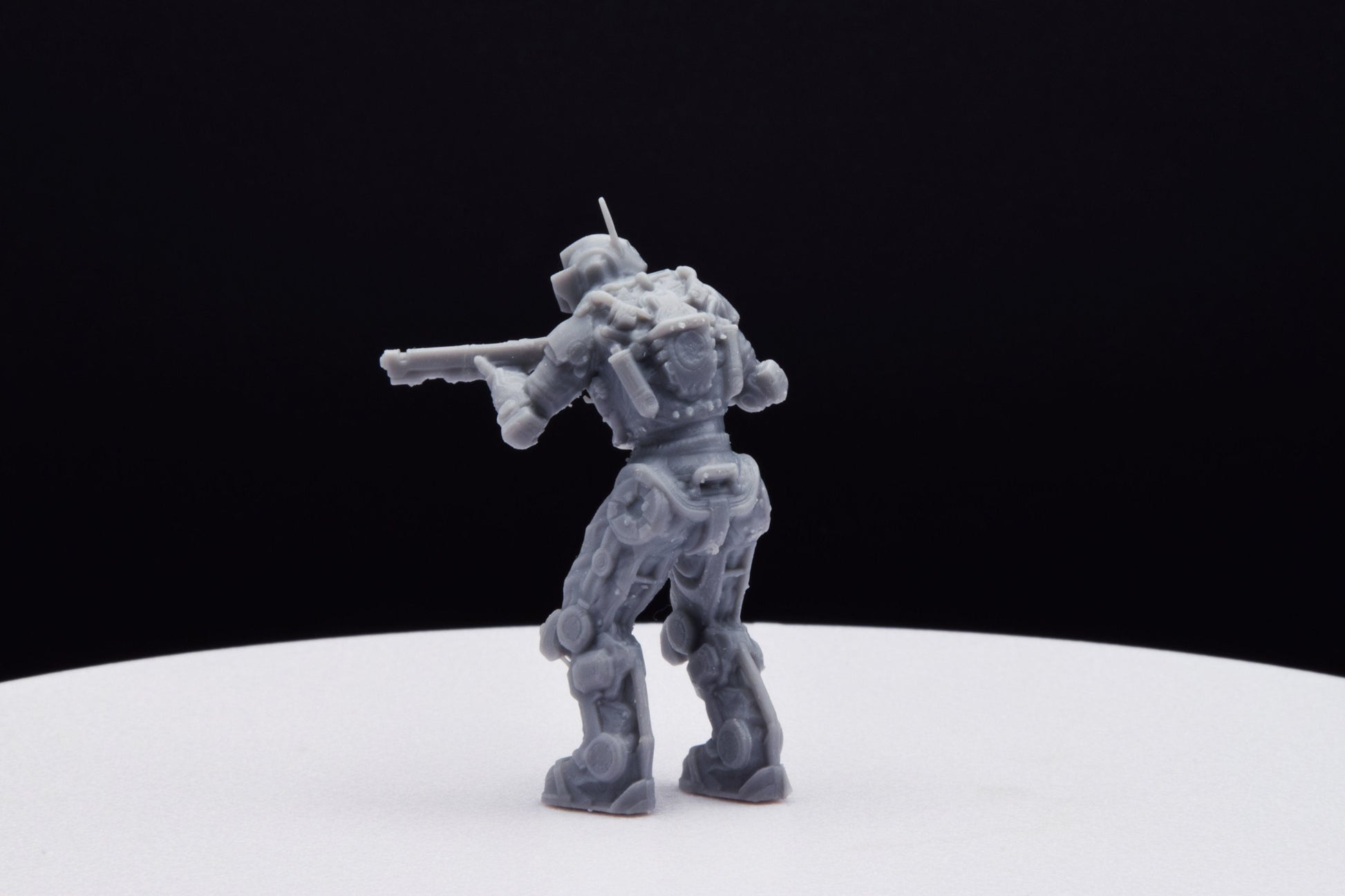 Gears Of War DeeBee Deadeye Miniature - TheSTLSmith - 3D Printed with high quality resin for Skirmish/D&D games