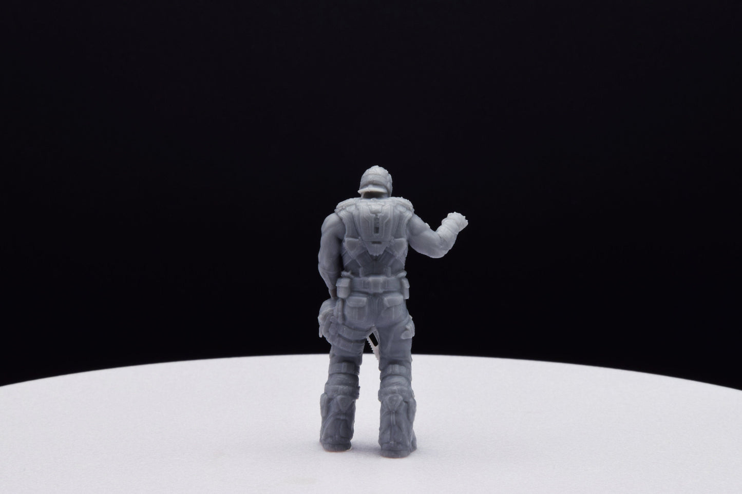 Gears Of War Clayton Carmine Ot Miniature - TheSTLSmith - 3D Printed with high quality resin for Skirmish/D&D games