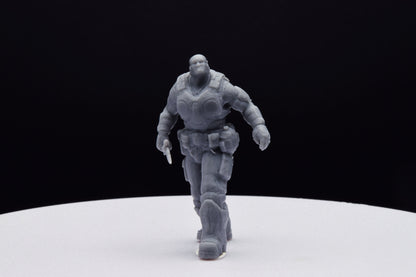 Gears Of War Marcus Fenix Summer Ot Miniature - TheSTLSmith - 3D Printed with high quality resin for Skirmish/D&D games