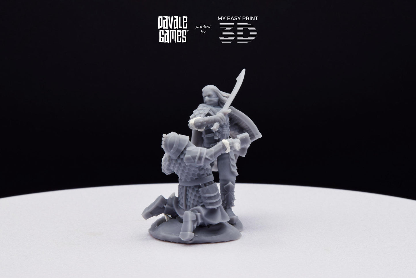 Rabänti General of the Elite - Dragon Army - Davale Games - 3D Printed with high quality resin for LOTR/D&D games