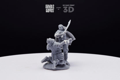 Rabänti General of the Elite - Dragon Army - Davale Games - 3D Printed with high quality resin for LOTR/D&D games