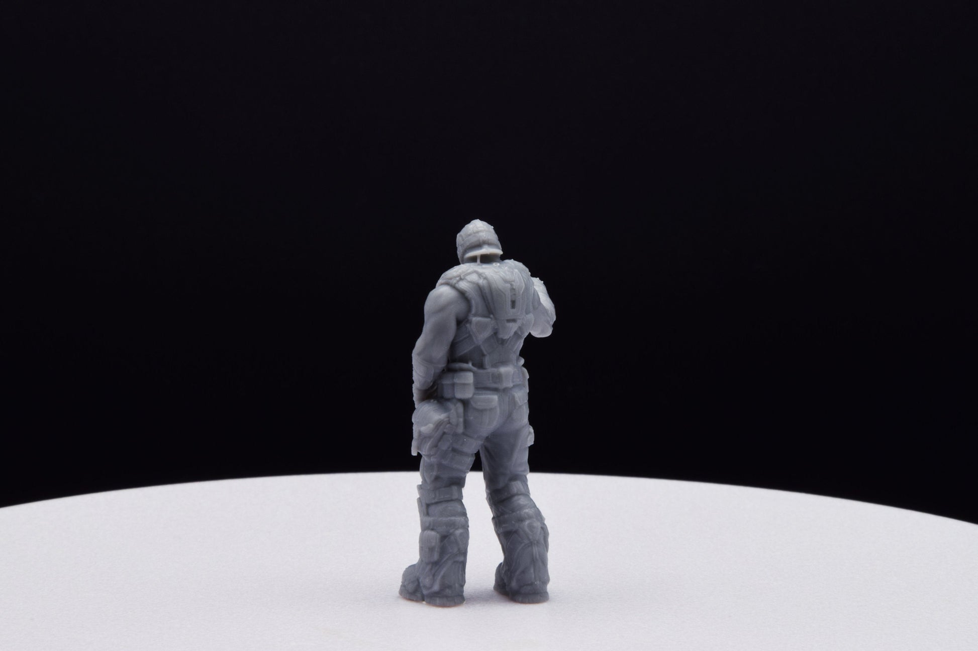 Gears Of War Clayton Carmine Ot Miniature - TheSTLSmith - 3D Printed with high quality resin for Skirmish/D&D games