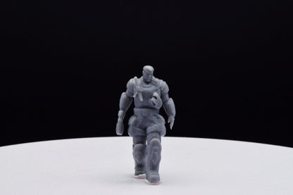 Gears Of War Dominic Santiago Winter Ot Miniature - TheSTLSmith - 3D Printed with high quality resin for Skirmish/D&D games