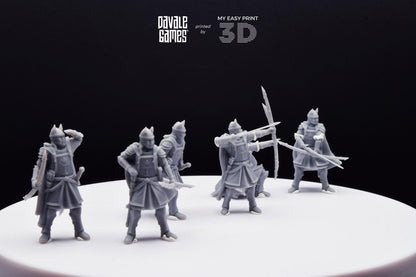 High Human Archer - Davale Games - 3D Printed with high quality resin for LOTR/D&D games