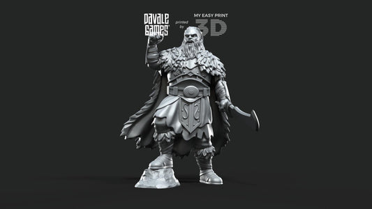 Frederic The Lord - Fellmount Reavers - Davale Games - 3D Printed with high quality resin for LOTR/D&D games