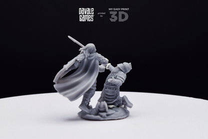 Rabänti General of the Elite - Dragon Army - Davale Games - 3D Printed with high quality resin for LOTR/D&D games
