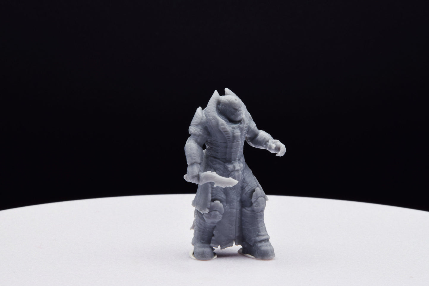 Gears Of War General Raam Ot Miniature - TheSTLSmith - 3D Printed with high quality resin for Skirmish/D&D games