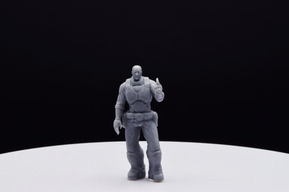 Gears Of War Richard Prescott - TheSTLSmith - 3D Printed with high quality resin for Skirmish/D&D games