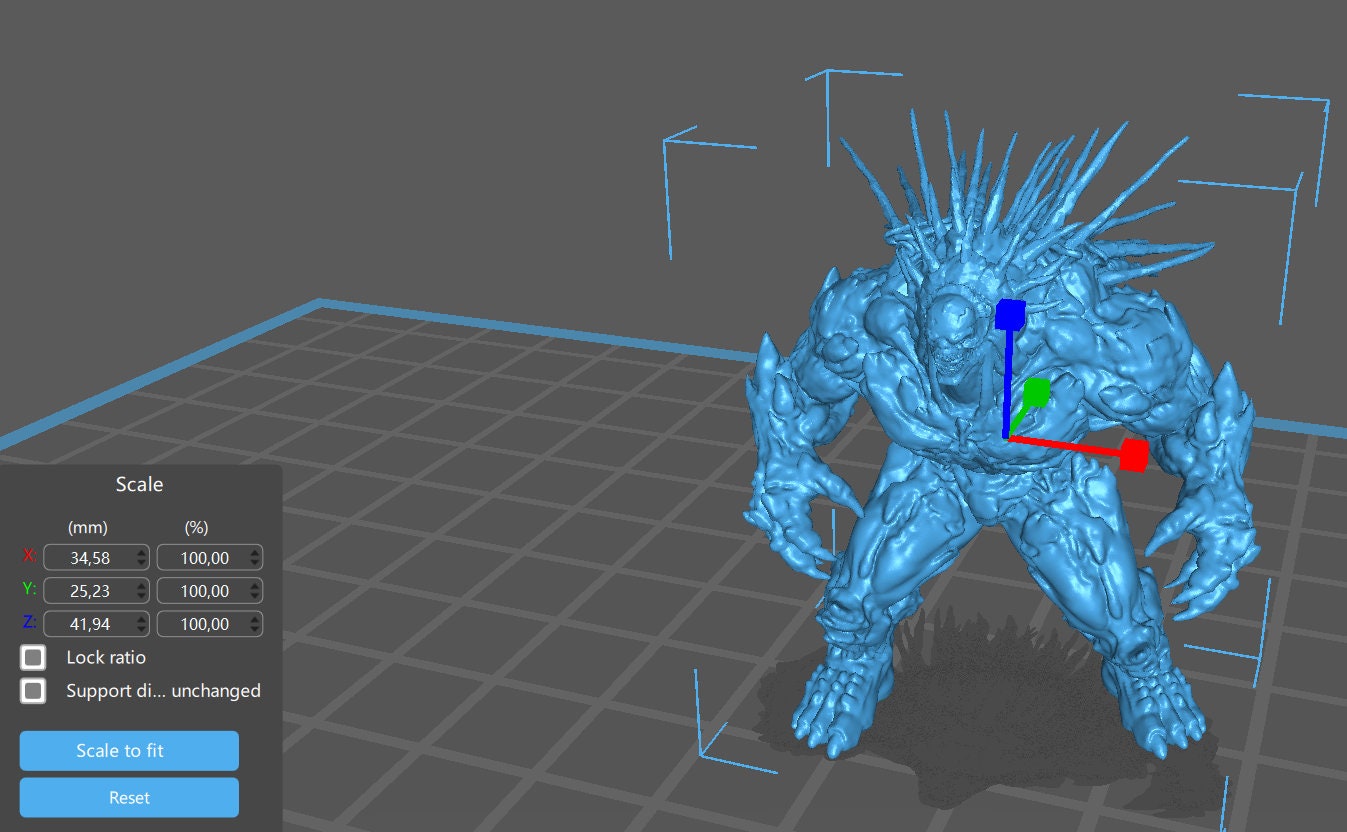 Gears Of War Matriarch Boss Miniature - GameQraft - 3D Printed with high quality resin for Skirmish/D&D games