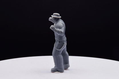 Gears Of War Augustus Cole Civilian Ot Miniature - TheSTLSmith - 3D Printed with high quality resin for Skirmish/D&D games