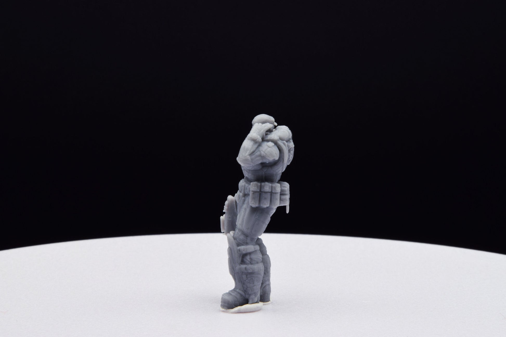 Gears Of War Marcus Fenix Winter Ot Miniature - TheSTLSmith - 3D Printed with high quality resin for Skirmish/D&D games