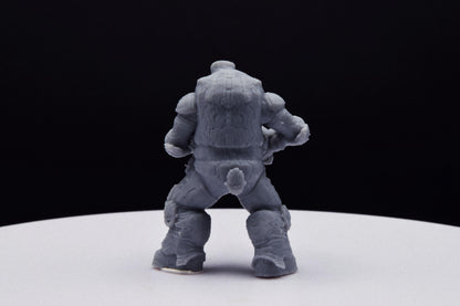 Gears Of War Boomer Grinder Ot Miniature - TheSTLSmith - 3D Printed with high quality resin for Skirmish/D&D games