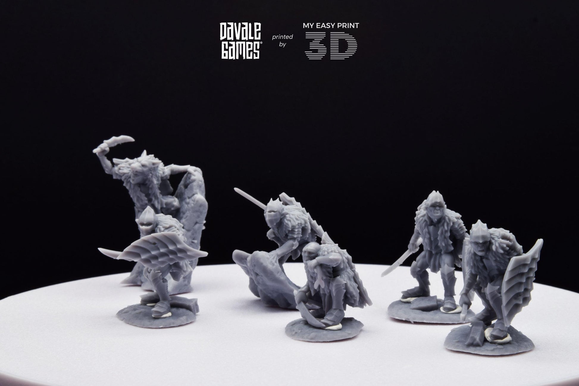 Beast Tamers - Goblins of the cave - Davale Games - 3D Printed with high quality resin for LOTR/D&D games