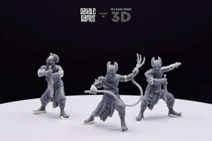 Dragon Army Assassin - Davale Games - 3D Printed with high quality resin for LOTR/D&D games
