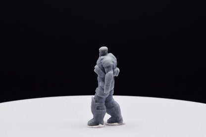 Gears Of War Dominic Santiago Winter Ot Miniature - TheSTLSmith - 3D Printed with high quality resin for Skirmish/D&D games
