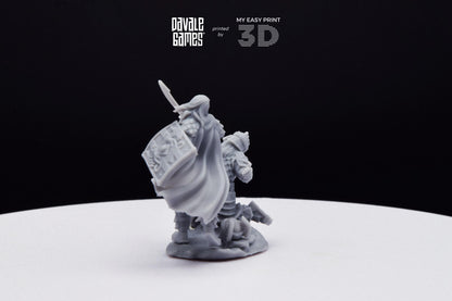 Rabänti General of the Elite - Dragon Army - Davale Games - 3D Printed with high quality resin for LOTR/D&D games