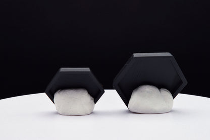 Hexagonal Bases for Miniatures - 20mm to 100mm - 3D Printed with high quality PLA+ for Tabletop Games/Wargames/D&D games
