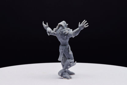 Gears Of War Kantus Shaman Ot Miniature - TheSTLSmith - 3D Printed with high quality resin for Skirmish/D&D games