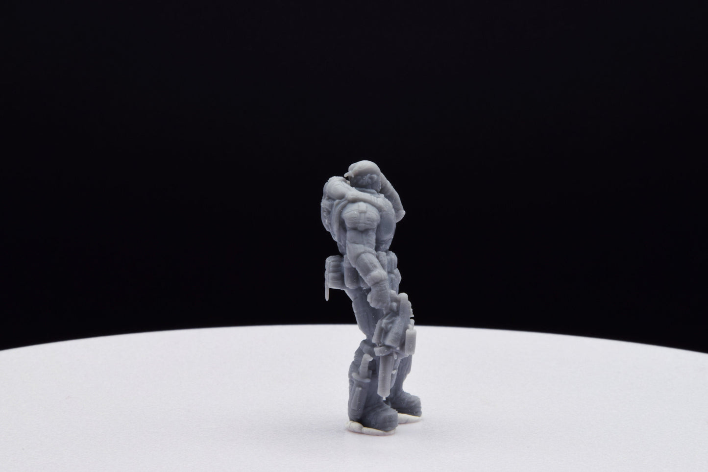 Gears Of War Marcus Fenix Winter Ot Miniature - TheSTLSmith - 3D Printed with high quality resin for Skirmish/D&D games