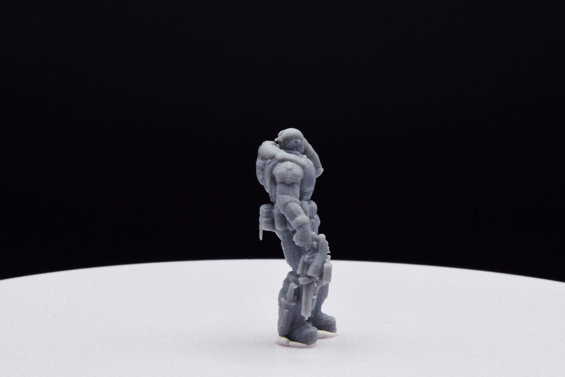 Gears Of War Marcus Fenix Winter Ot Miniature - TheSTLSmith - 3D Printed with high quality resin for Skirmish/D&D games