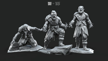 Bersekers Halfwolf - Davale Games - Mythological games - 3D Printed with high quality resin