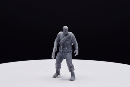 Gears Of War JD Fenix Outsider Miniature - TheSTLSmith - 3D Printed with high quality resin for Skirmish/D&D games