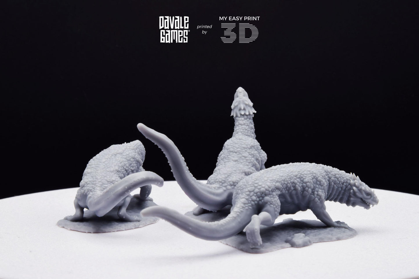 Dragon Army Drake - Davale Games - 3D Printed with high quality resin for LOTR/D&D games