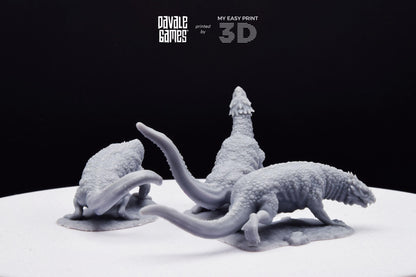Dragon Army Drake - Davale Games - 3D Printed with high quality resin for LOTR/D&D games