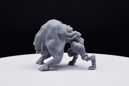 Doom Pinky Miniature - Fanmade - TheSTLSmith - 3D Printed with high quality resin for Skirmish/D&D games