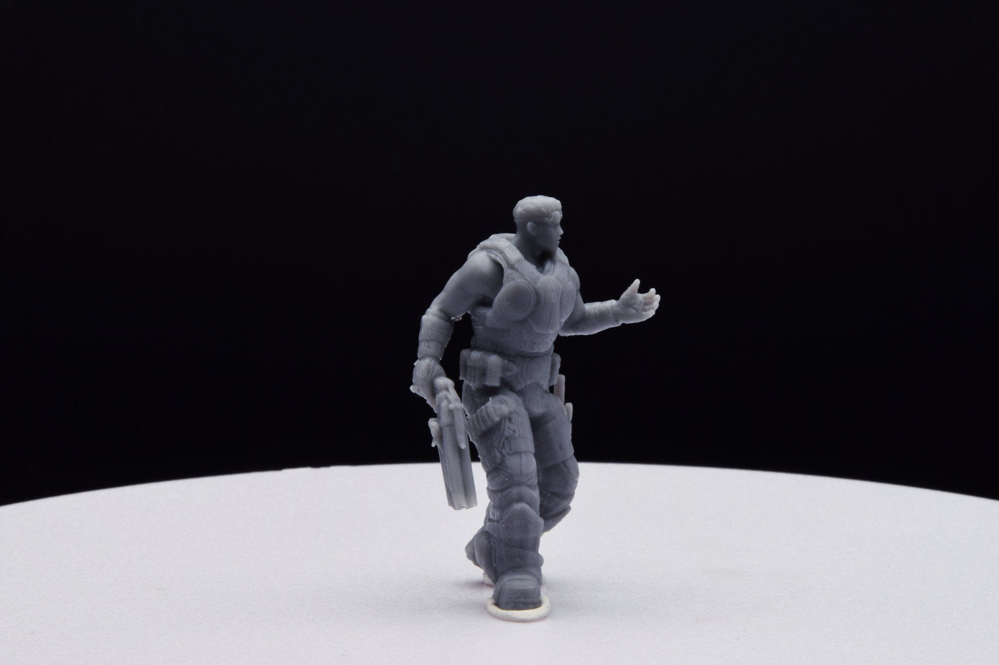 Gears Of War Damon Baird Summer Ot Miniature - TheSTLSmith - 3D Printed with high quality resin for Skirmish/D&D games
