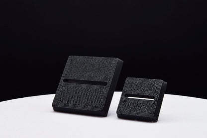 Slotted Square Bases for Miniatures (Parallel) - 20mm 25mm 30mm - 3D Printed with high quality PLA+ for Tabletop Games/Wargames/D&D games