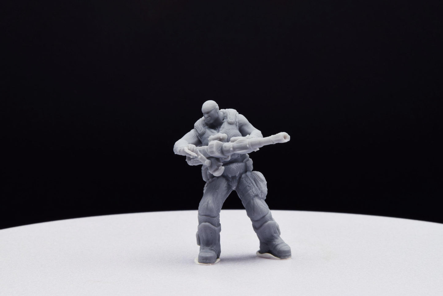 Gears Of War Augustus Cole Summer Ot Miniature - TheSTLSmith - 3D Printed with high quality resin for Skirmish/D&D games