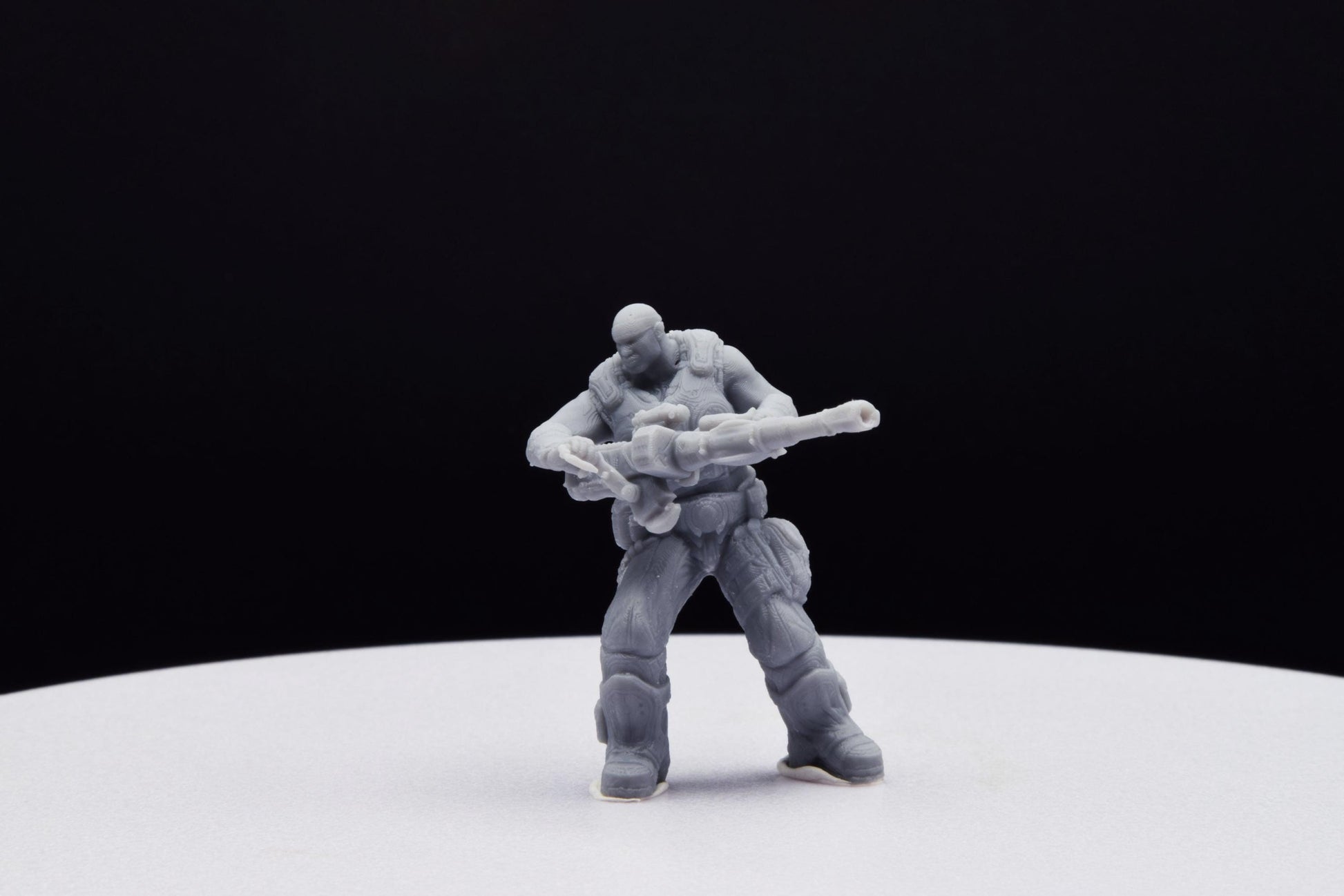 Gears Of War Augustus Cole Summer Ot Miniature - TheSTLSmith - 3D Printed with high quality resin for Skirmish/D&D games