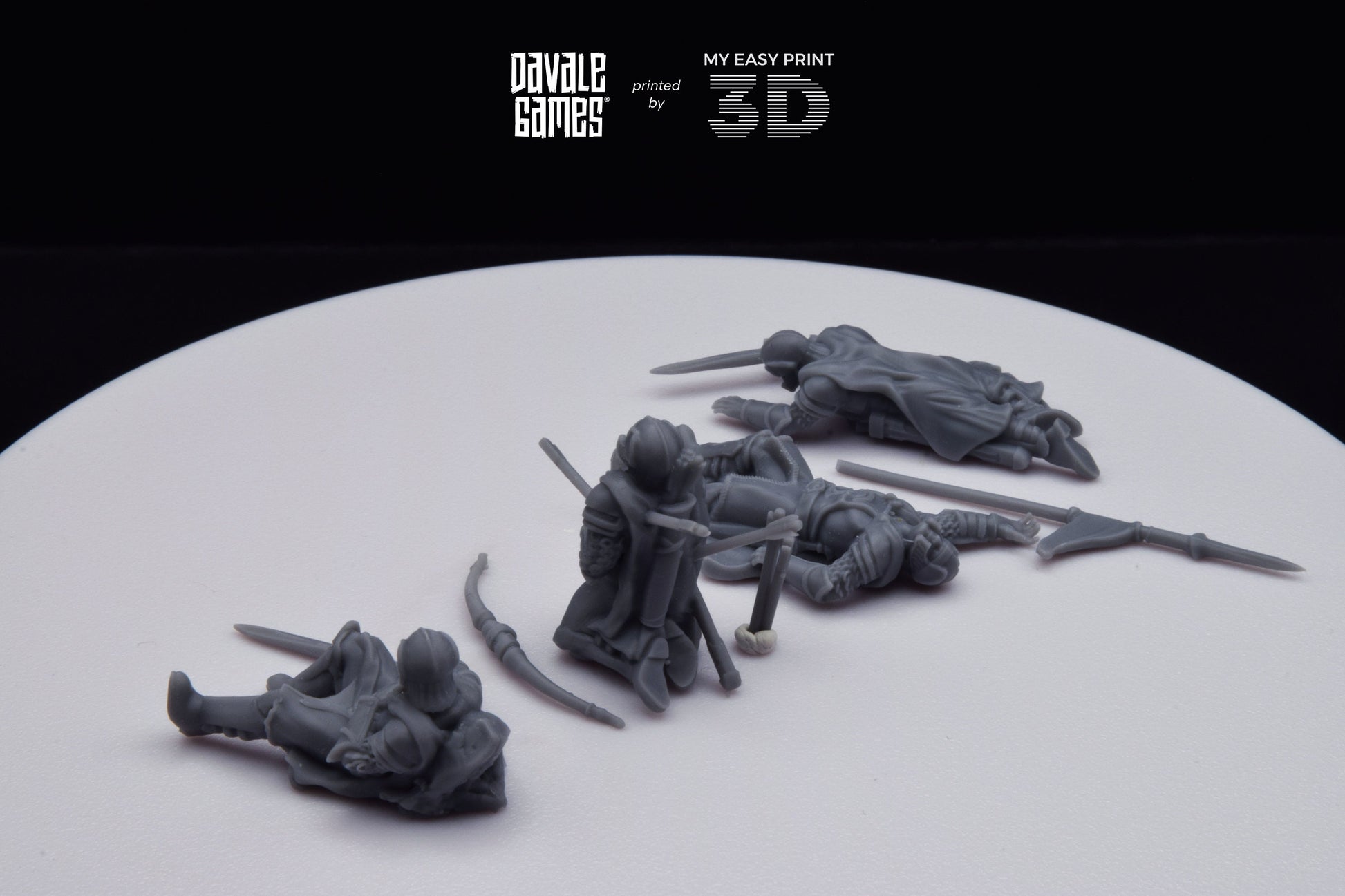 High Human Casualty - Davale Games - 3D Printed with high quality resin for LOTR/D&D games