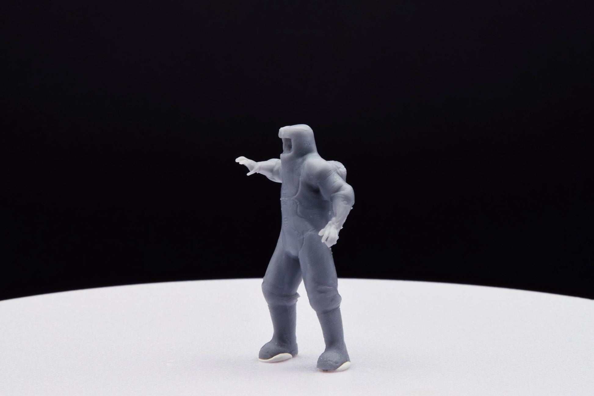 Doom Zombie Hazmat Miniature - Fanmade - TheSTLSmith - 3D Printed with high quality resin for Skirmish/D&D games