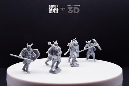 Warriors of Khalüm - Dead City - Davale Games - 3D Printed with high quality resin for LOTR/D&D games