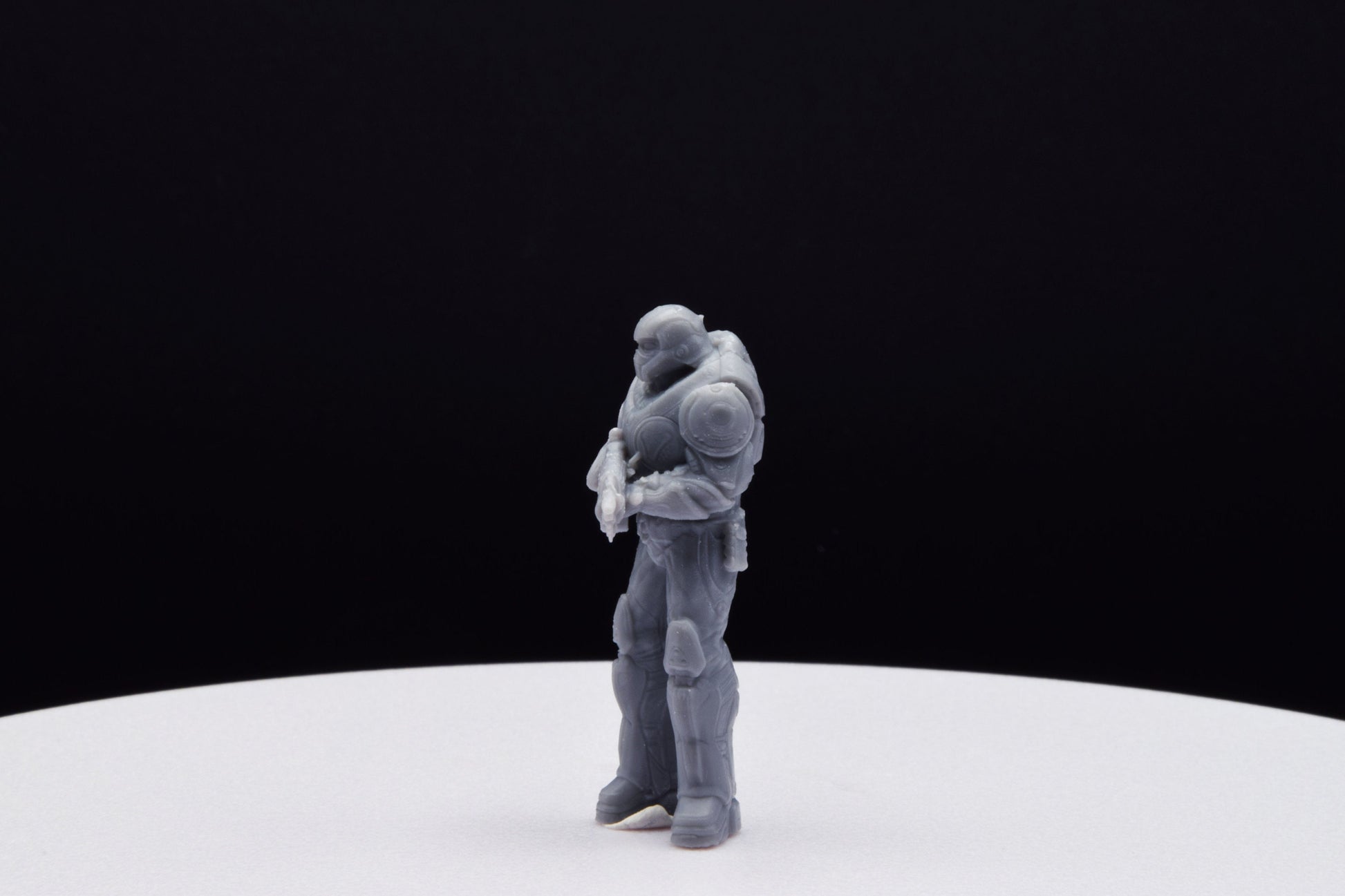 Gears Of War Onyx Guard Male Ot Miniature - TheSTLSmith - 3D Printed with high quality resin for Skirmish/D&D games
