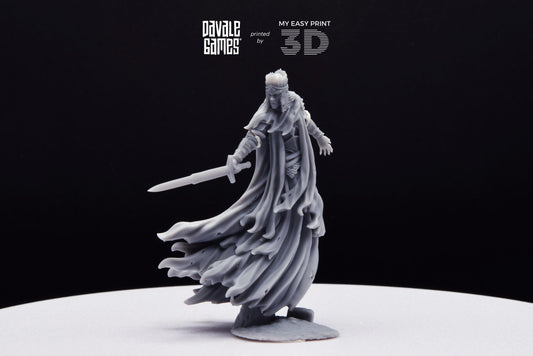 Shadow Commander of Anagar - Dead City - Davale Games - 3D Printed with high quality resin for LOTR/D&D games