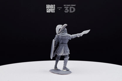 Jason on Foot - Davale Games - Mythological games - 3D Printed with high quality resin