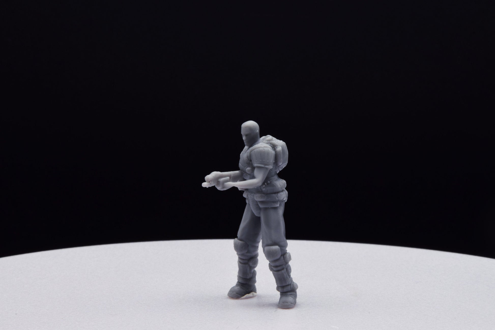 Doom Guy [3] Miniature - Fanmade - TheSTLSmith - 3D Printed with high quality resin for Skirmish/D&D games