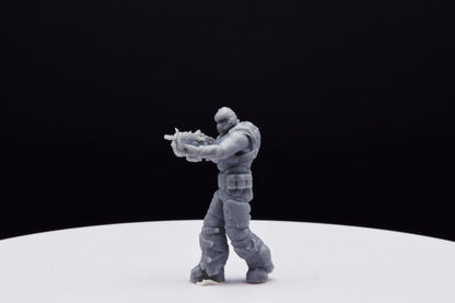 Gears Of War COG Soldier Summer Ot Miniature - TheSTLSmith - 3D Printed with high quality resin for Skirmish/D&D games