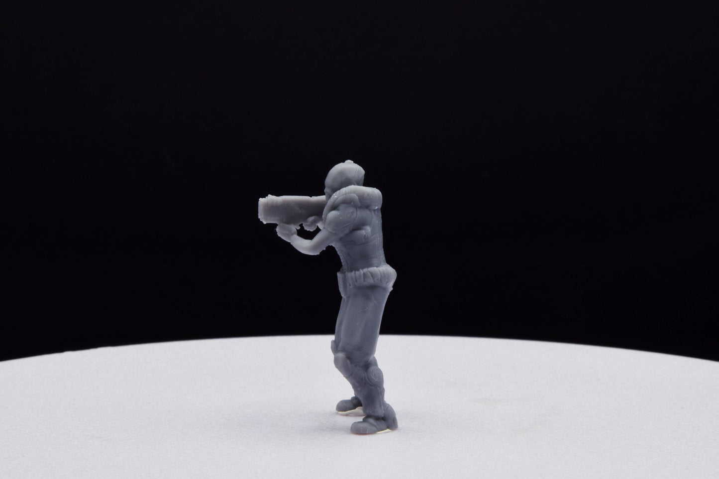 Doom UAC Marine 02 Miniature - Fanmade - TheSTLSmith - 3D Printed with high quality resin for Skirmish/D&D games