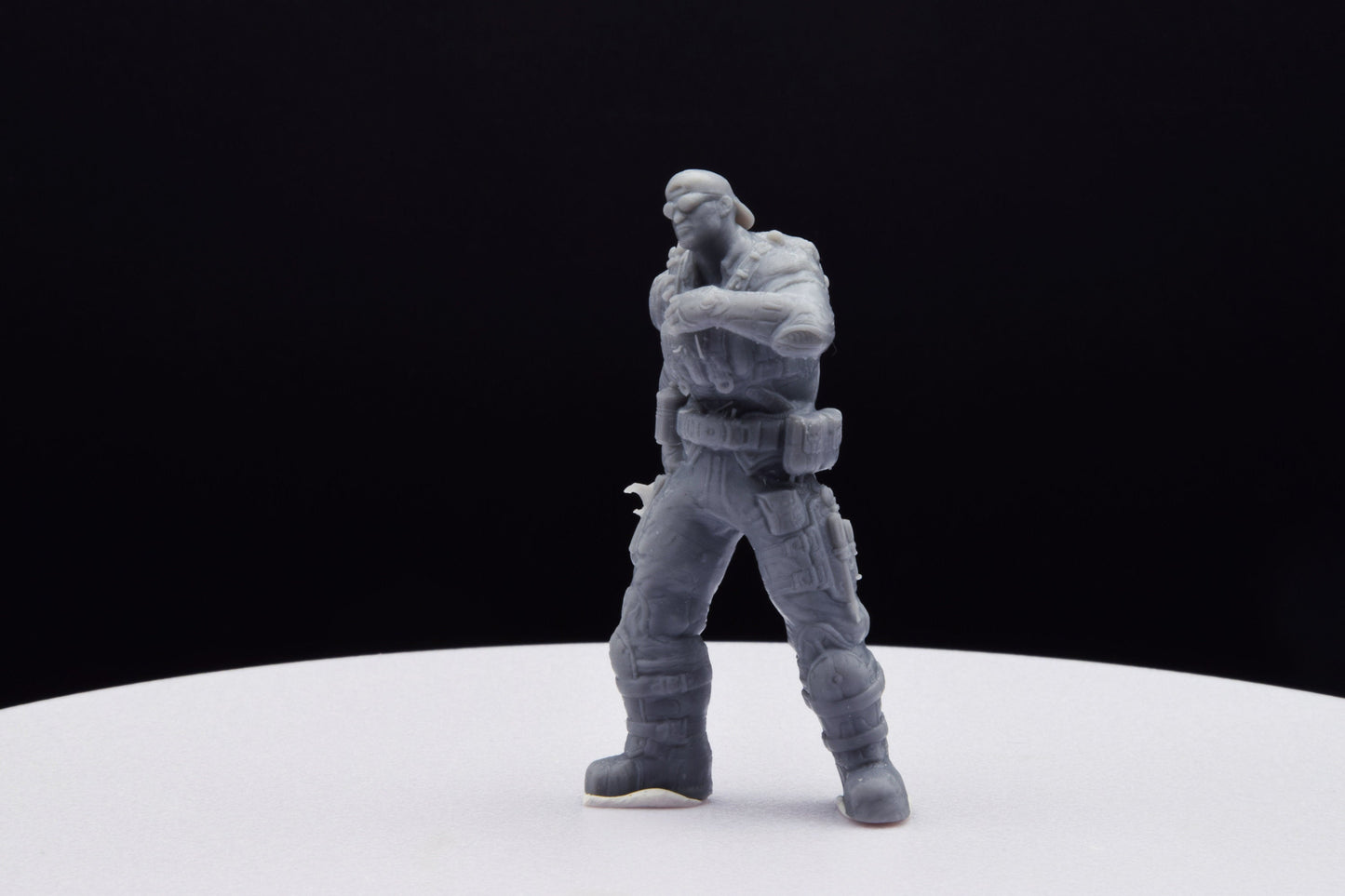 Gears Of War Damon Baird Mechanic Ot Miniature - TheSTLSmith - 3D Printed with high quality resin for Skirmish/D&D games