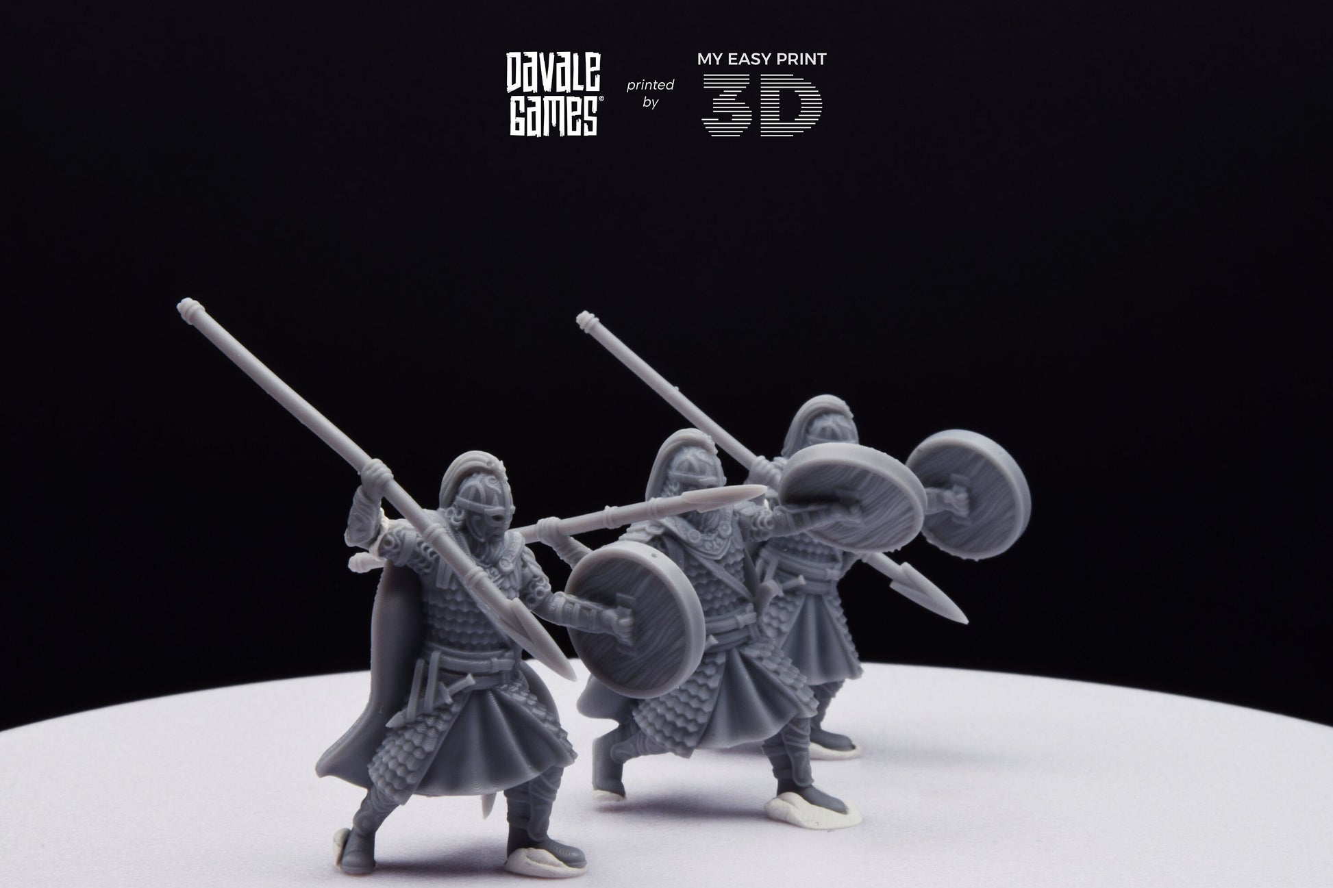West Human Royal Guard - Foot - Davale Games - 3D Printed with high quality resin for LOTR/D&D games